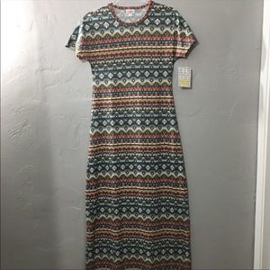 LuLaRoe Maria Maxi Dress NWT